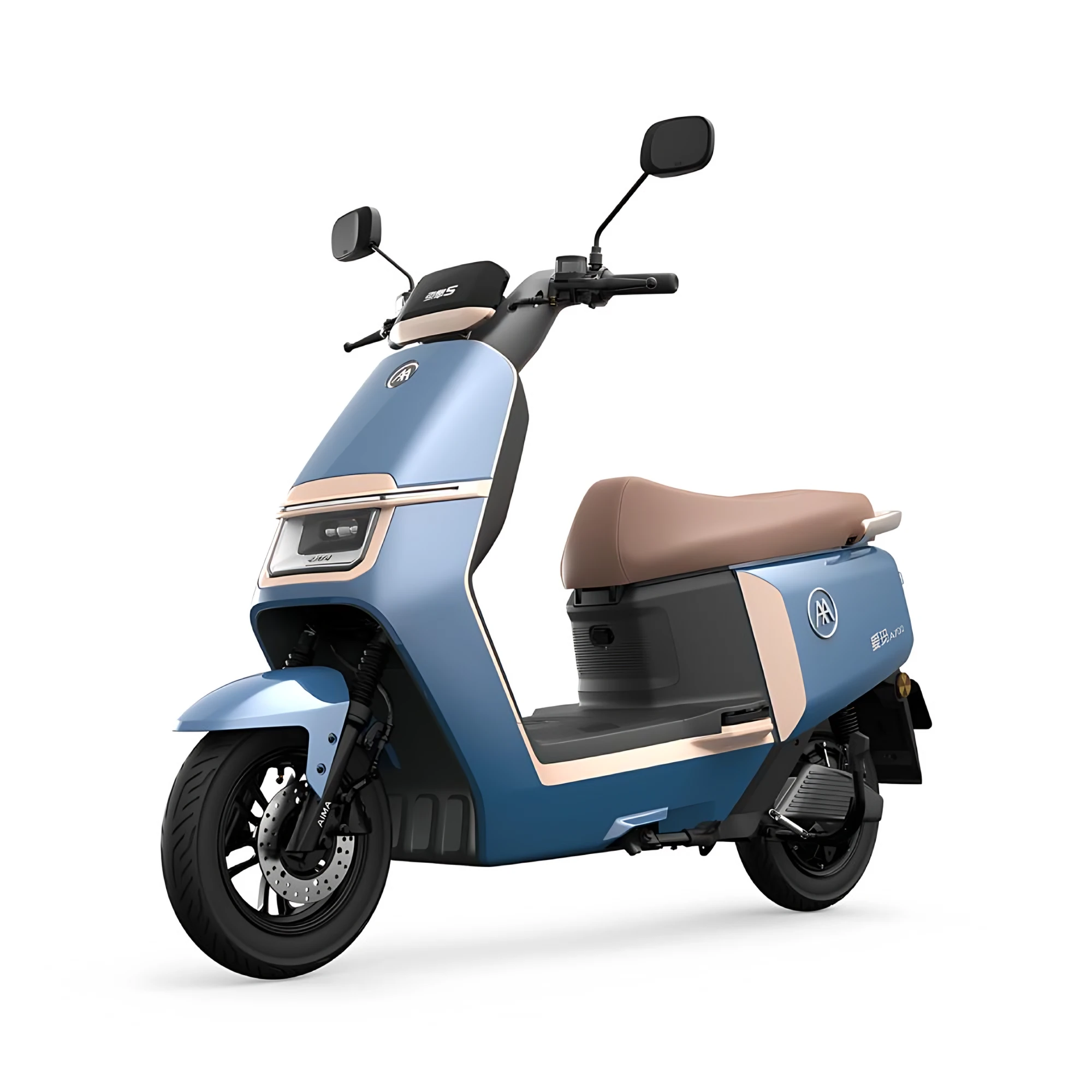 Scooter Eléctrico Aima A700 Commader P86139 | 1200 Watts 50 Km Color Azul — foto 1