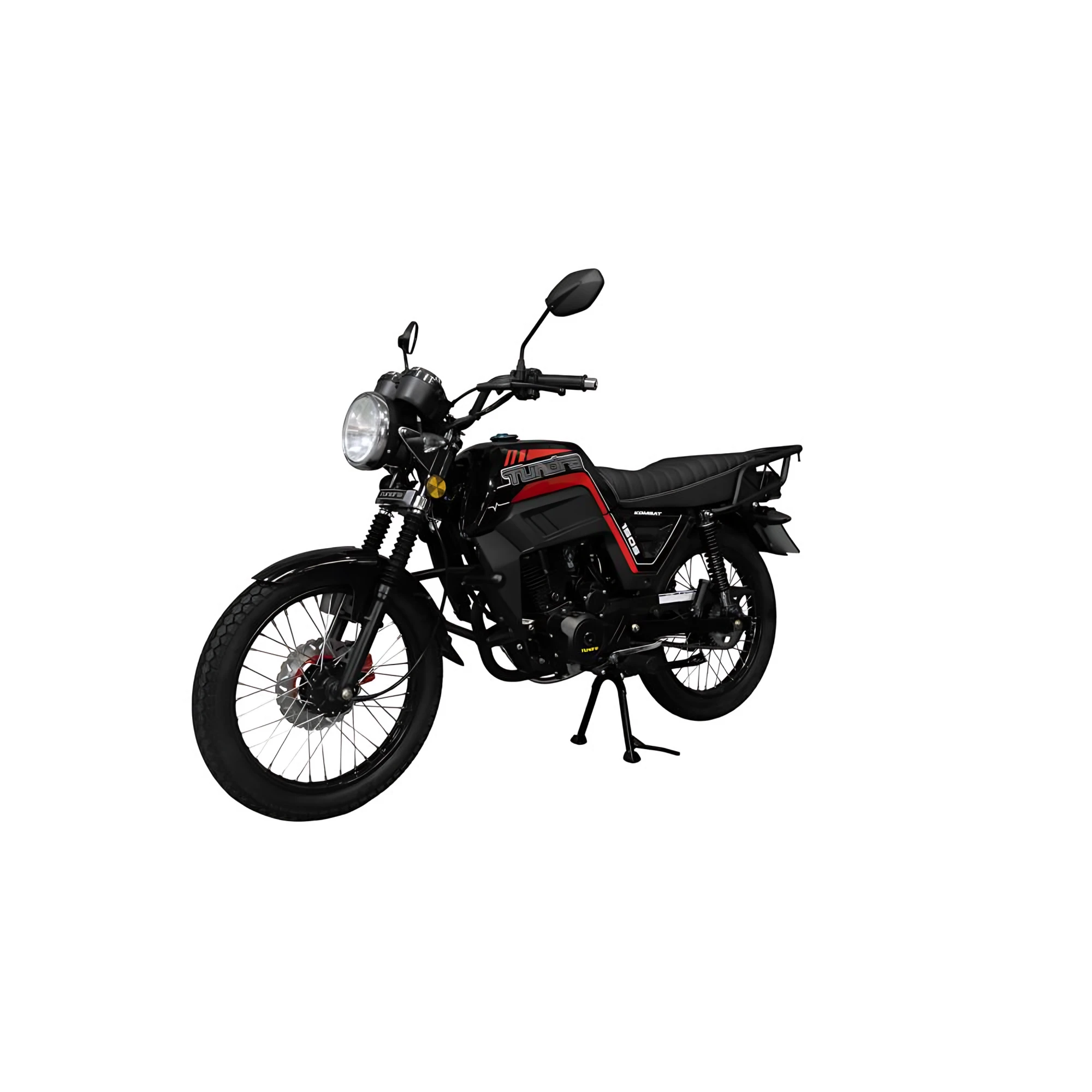 MOTO TND KOMBAT 150S 2027 NEGRO ROJO — foto 1