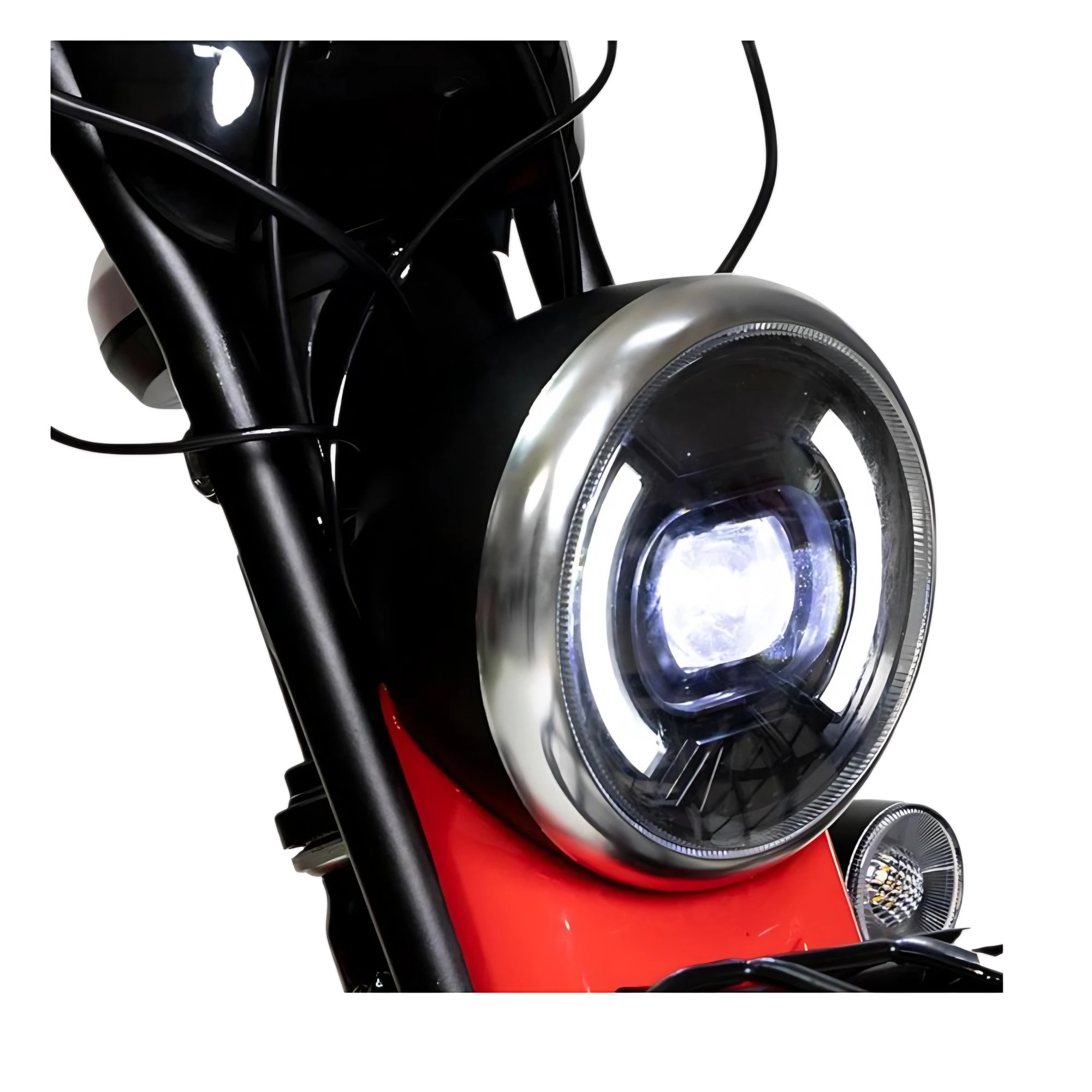 Scooter Eléctrico Lamborbini HRD P8822 | 1000 Watts 40-50 Km Color Rojo — foto 1