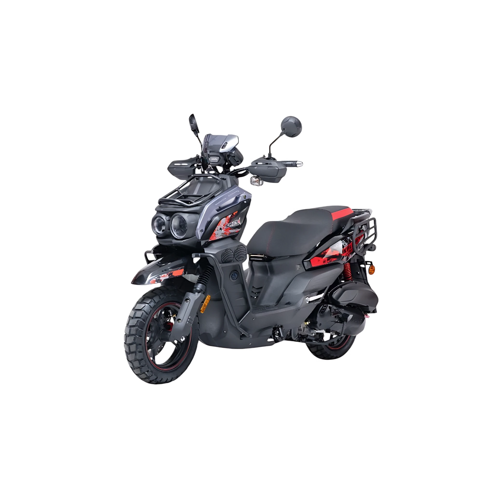 Moto Xplorer II 169 2027 NEGRO/ROJO — foto 1