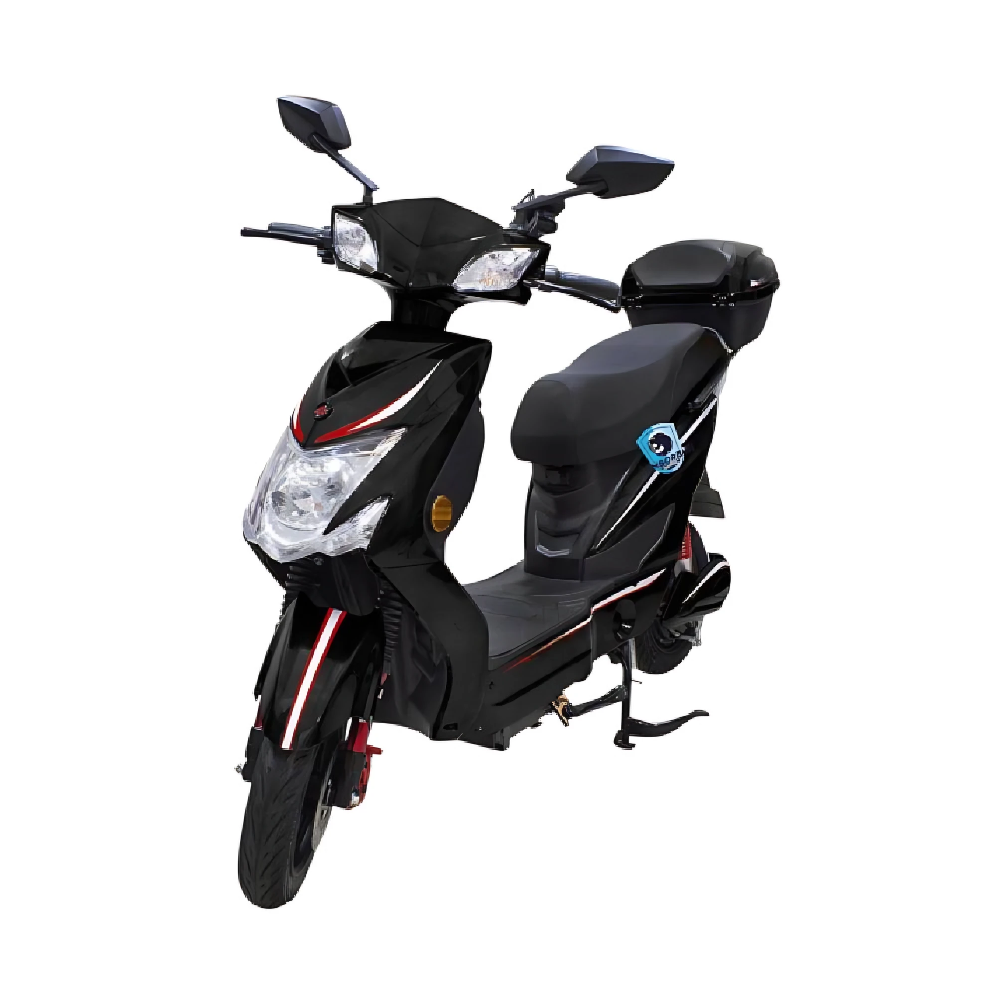 Scooter Eléctrico Lamborbini LBBLACK P8822 | 45Km 1200 Watts Color Negra — foto 1