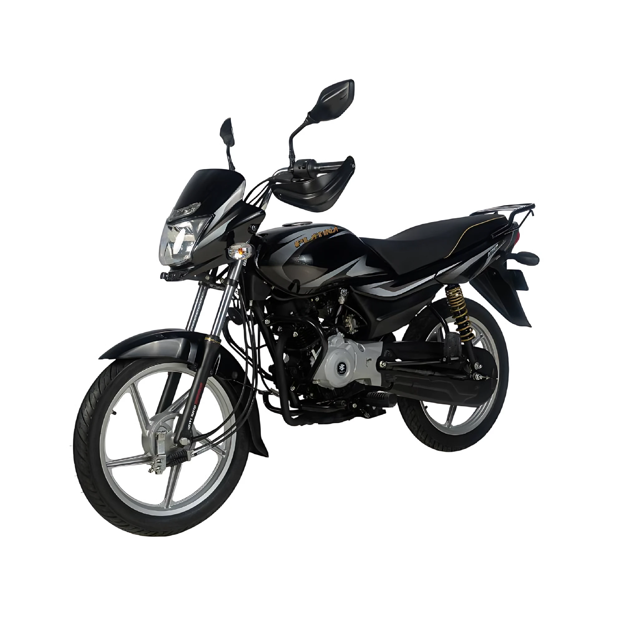 MOTO BAJAJ PLATINA 100 ES NEGRO 2027 — foto 3