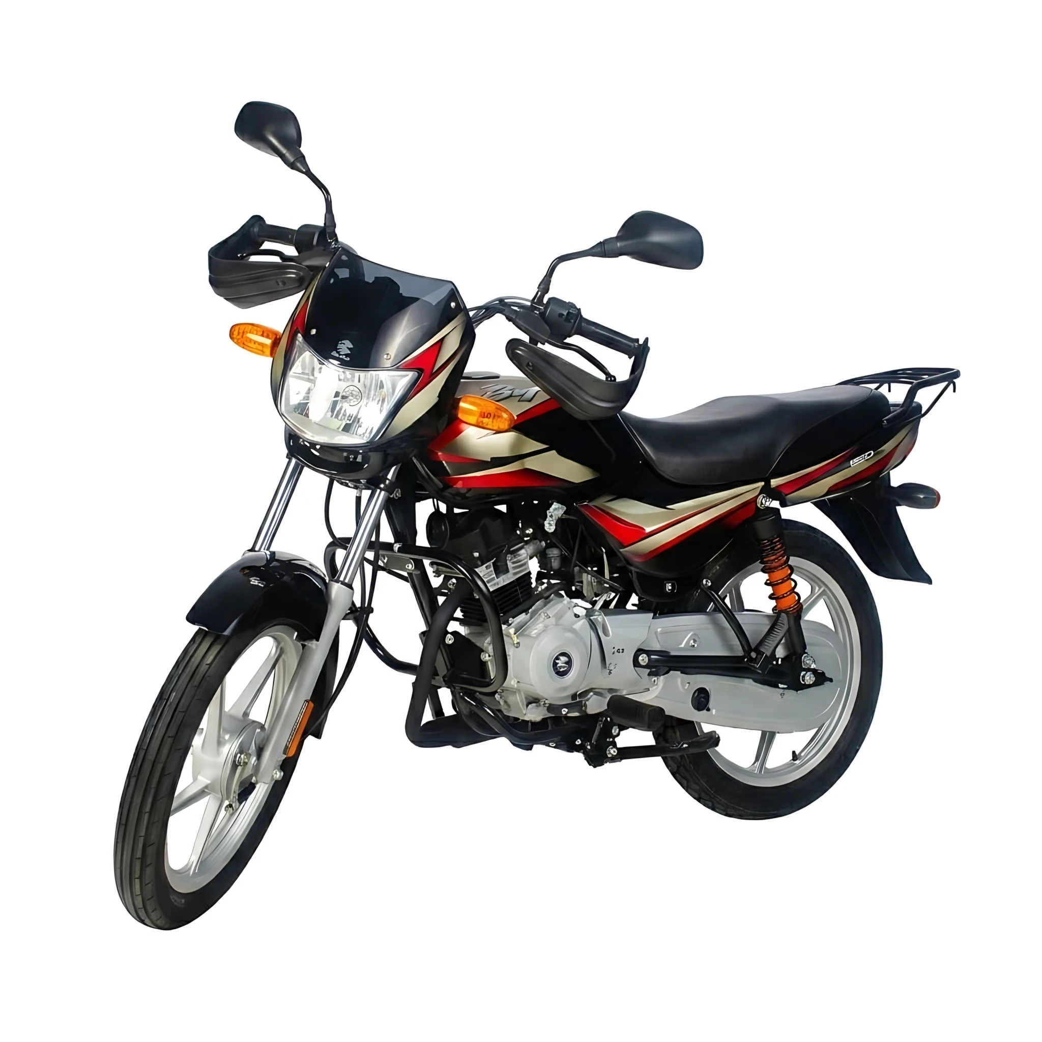 MOTO BAJAJ CT 100 ES N/ROJO 2027 — foto 1