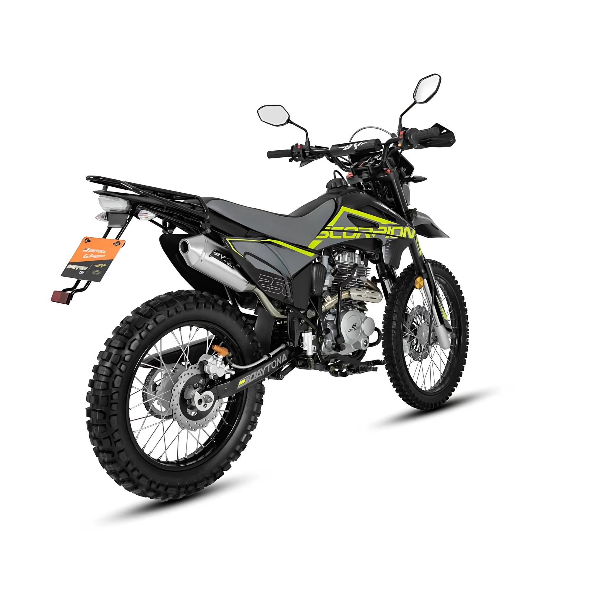 MOTO DY250 SCORPION 233 NEGRO/VERDE 2027 — foto 2