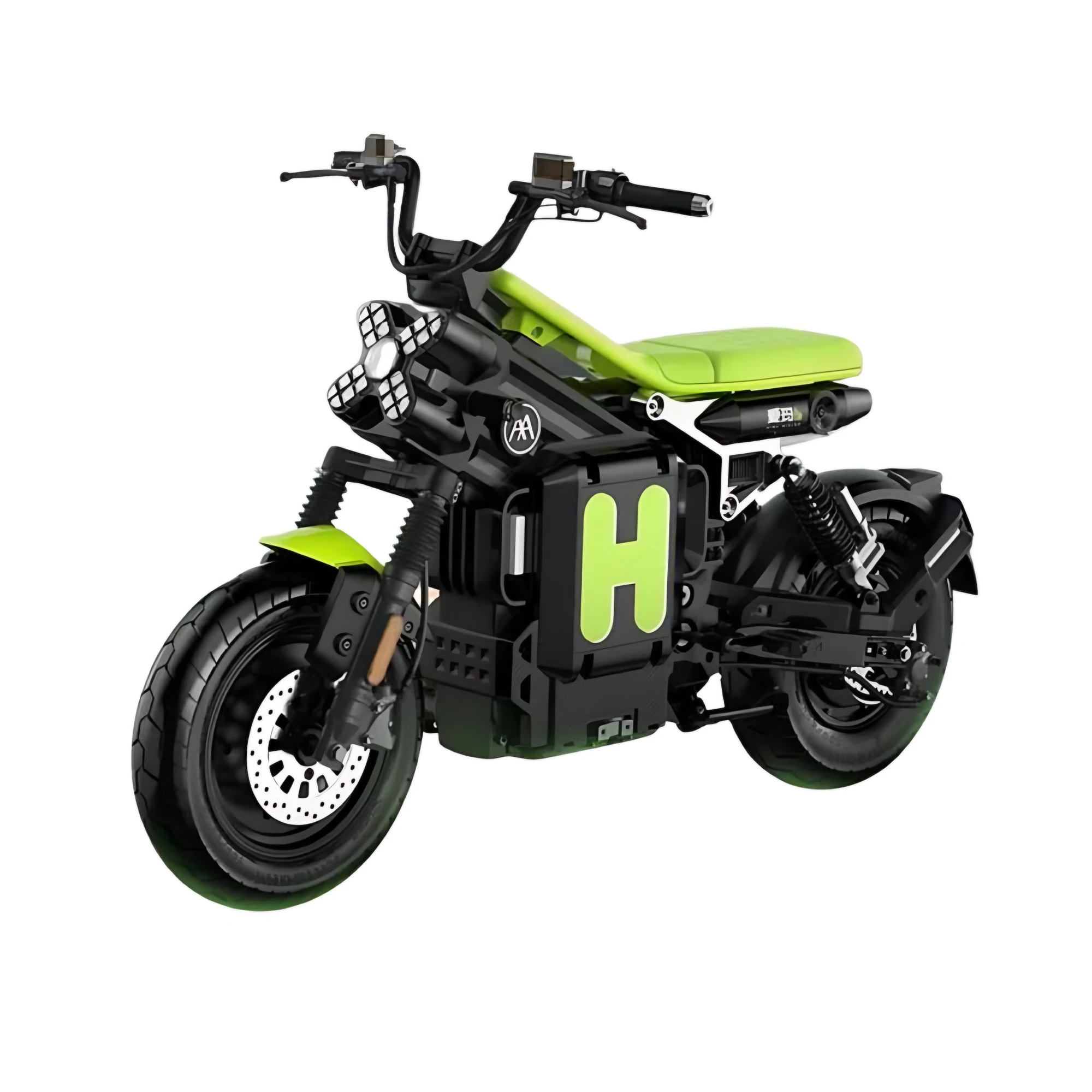 Scooter Eléctrico Aima Hyhawnk P86139 | 1200 Watts 50 Km Color Verde — foto 1