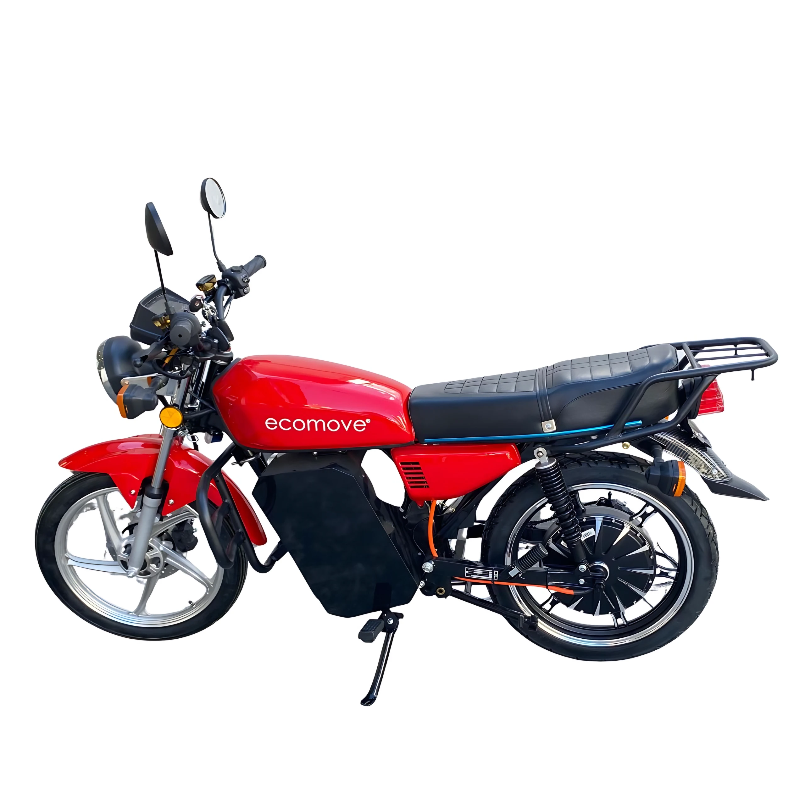Moto Eléctrica Ecomove Kavol P8843 | 3000 Watts Color Rojo — foto 1
