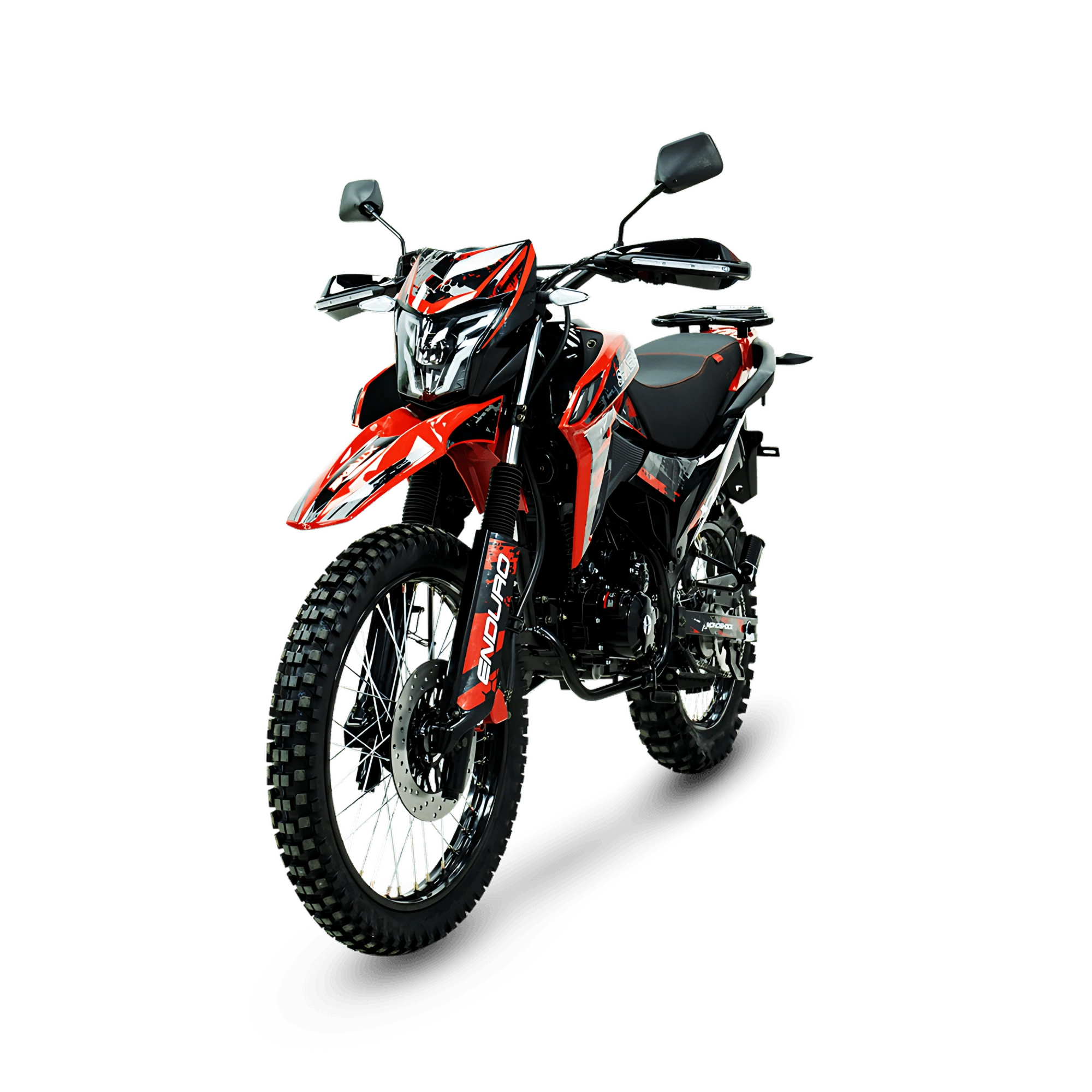 MOTO SHINERAY XTREME 200 NEGRO/ROJO 2027 — foto 1
