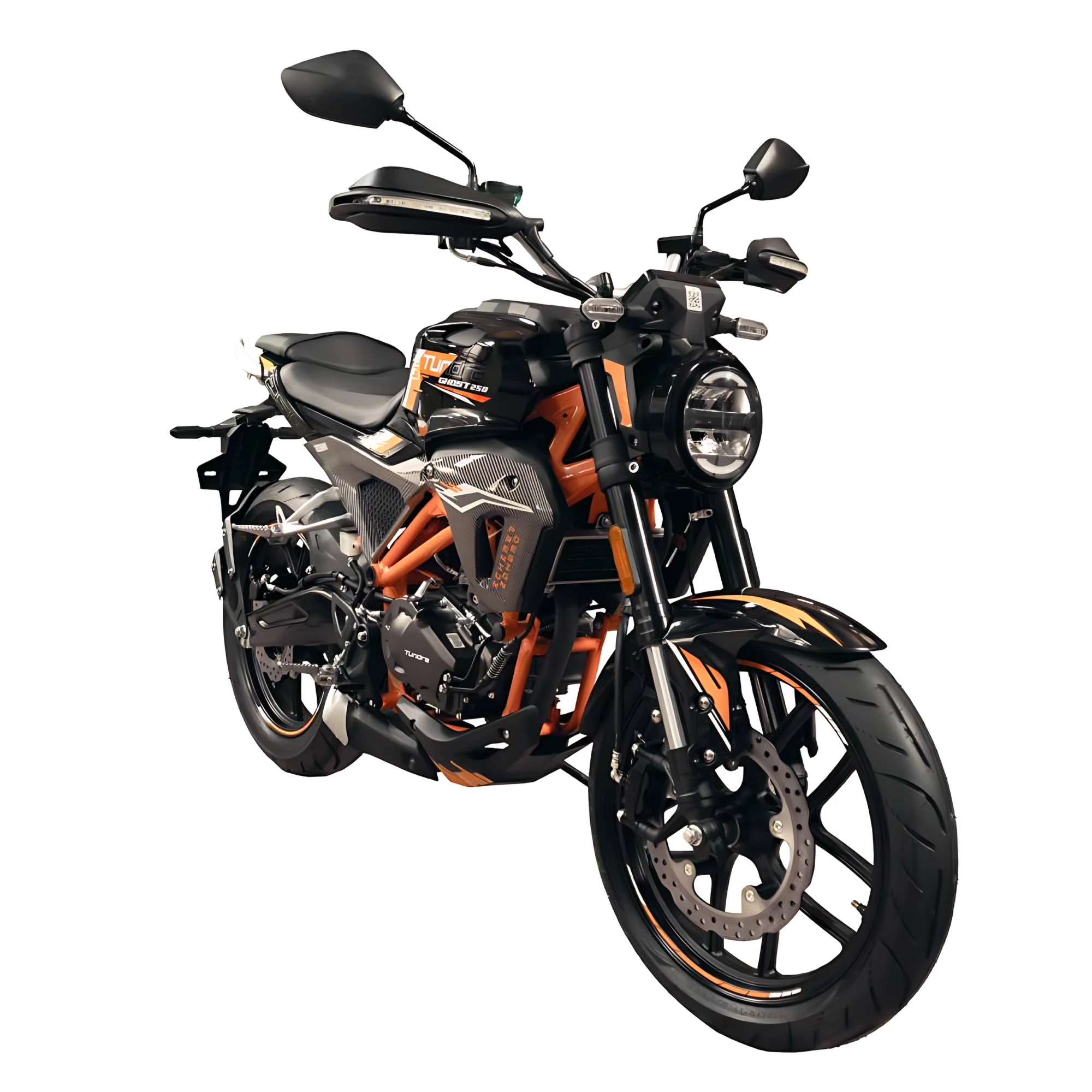 MOTO TUNDRA TD250GHO NEGRO NARANJA 2026 — foto 2
