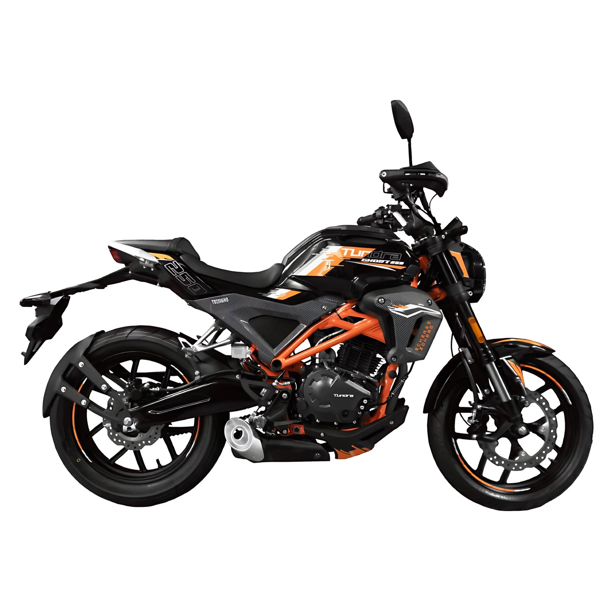 MOTO TUNDRA TD250GHO NEGRO NARANJA 2026 — foto 1
