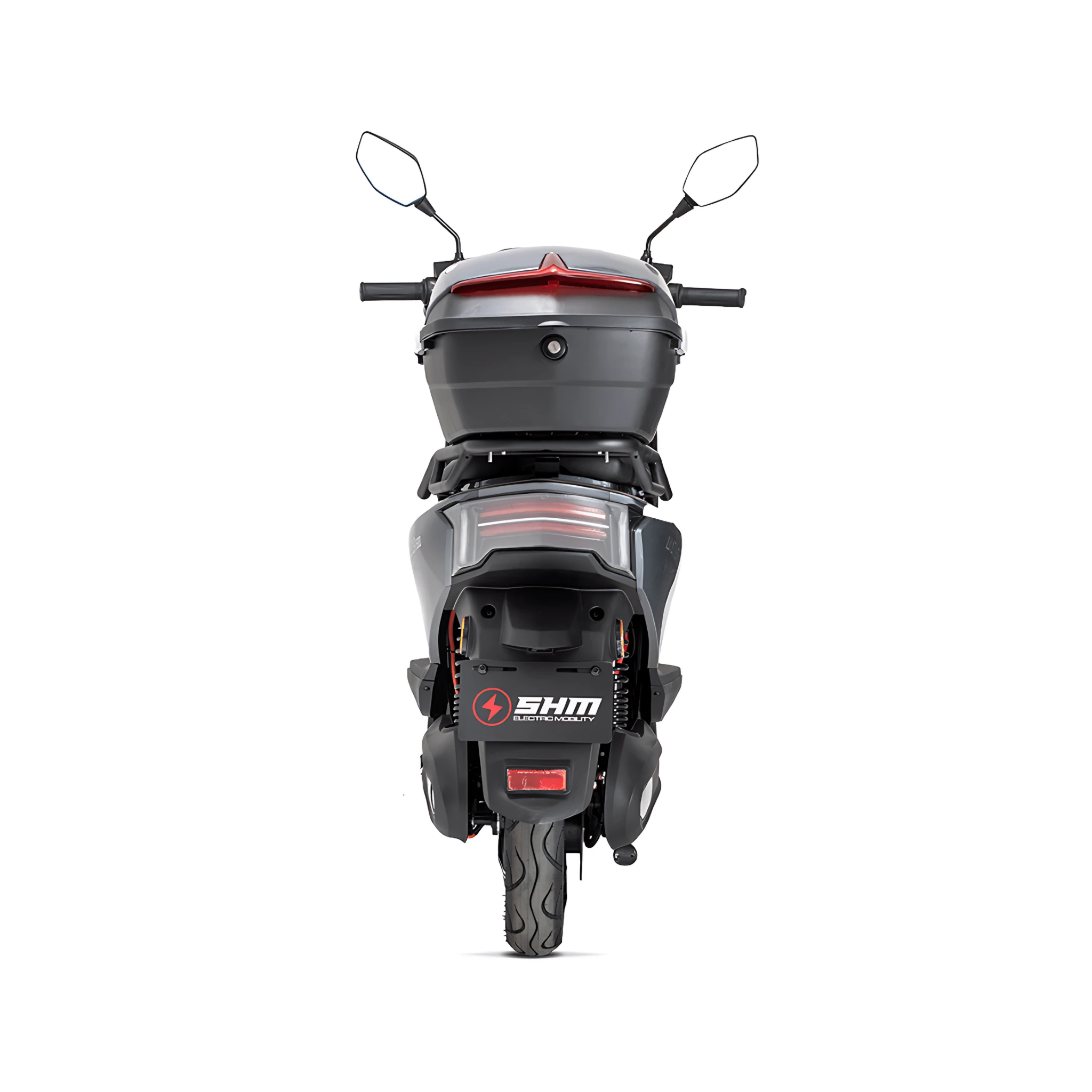 Combo scooter Electrico Shm Avatar 1200 P88640 color plomo-verde| 1200W + Casco Pro Tork Abierto New Liberty 3| Talla M Color Negro — foto 3