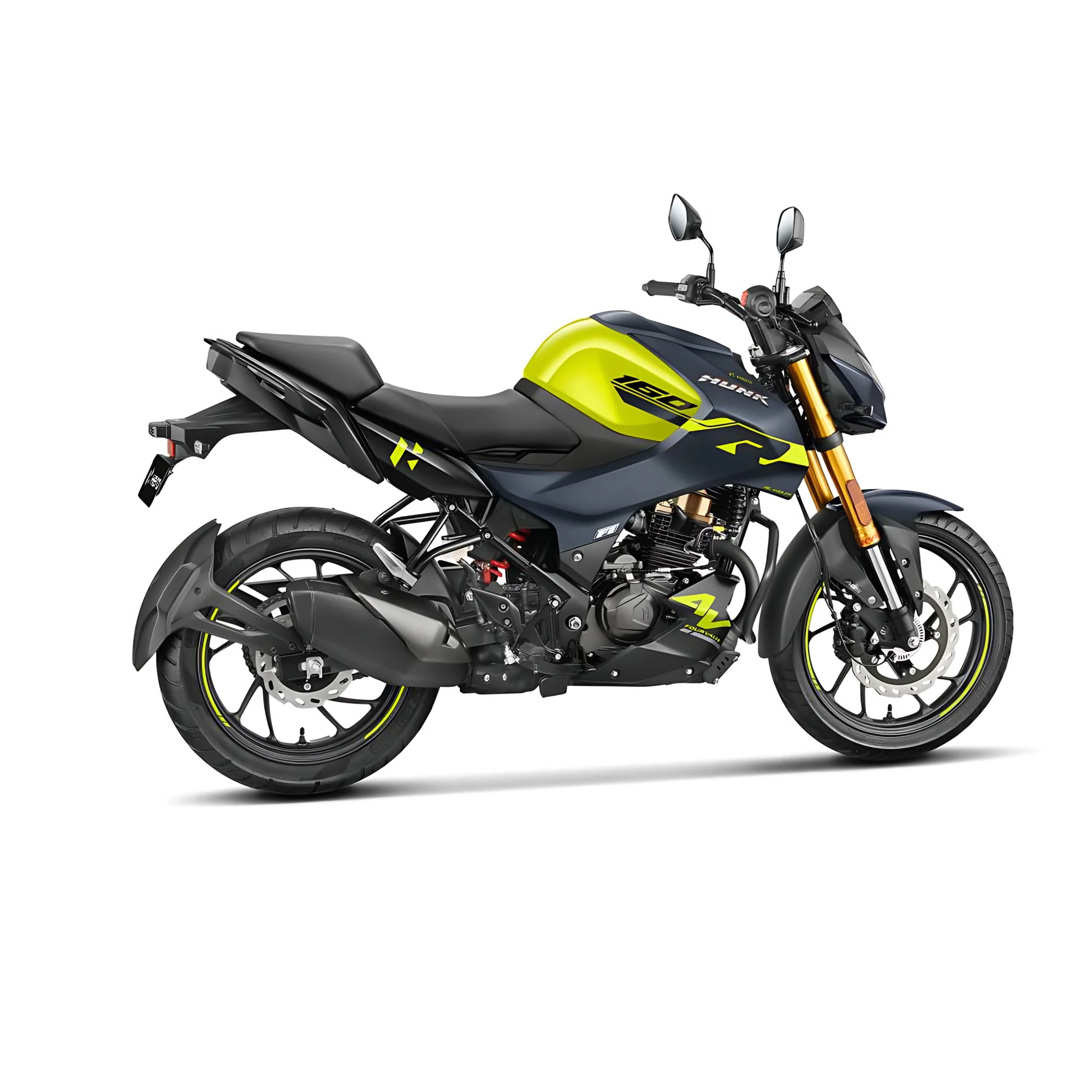 MOTO HERO HUNK 160 4V NEGRA/VERDE 2026 — foto 3