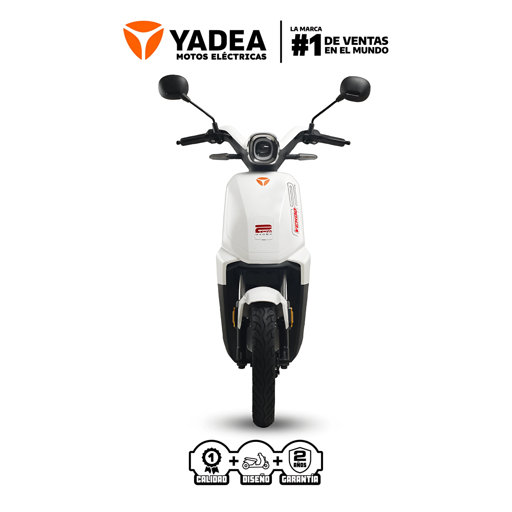 Scooter Electrico Yadea Vekoo P8824 | 1000 Watts Color Blanco — foto 2