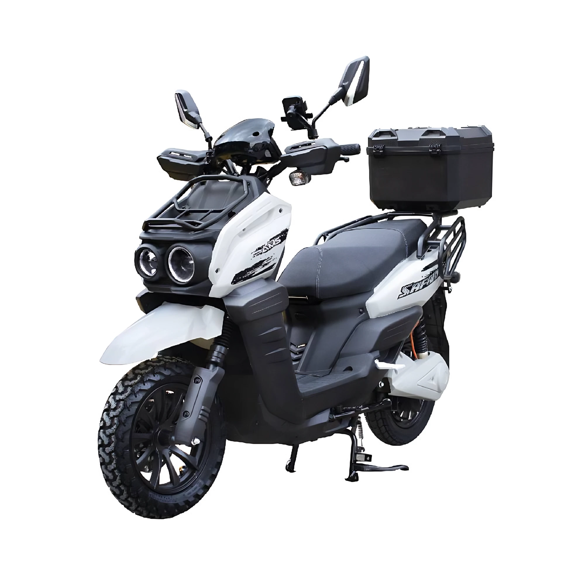 Scooter Electrico Ams Safari P88652 | 3000 Watts Color Blanco — foto 1