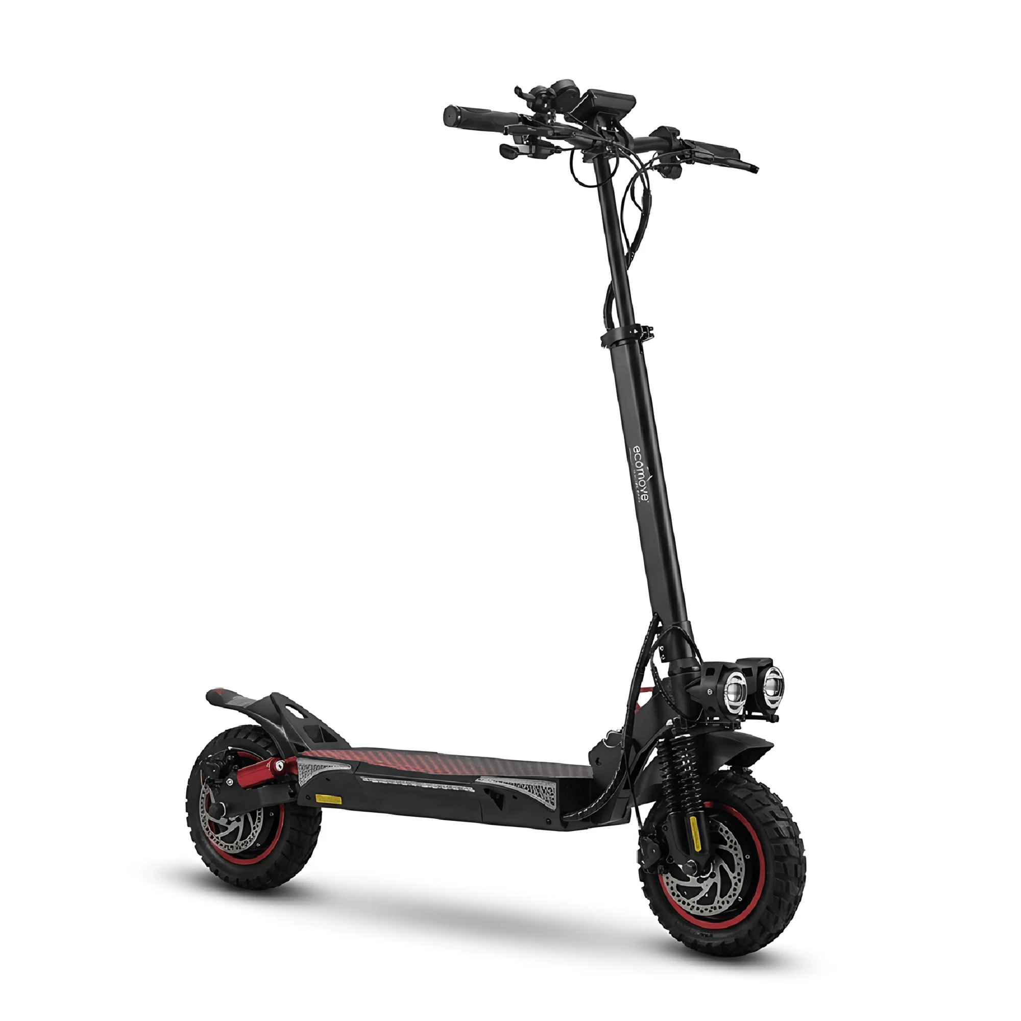 Scooter Electrico Ecomove Scooter S12 P8843 | 600 Watts Color Negro — foto 2