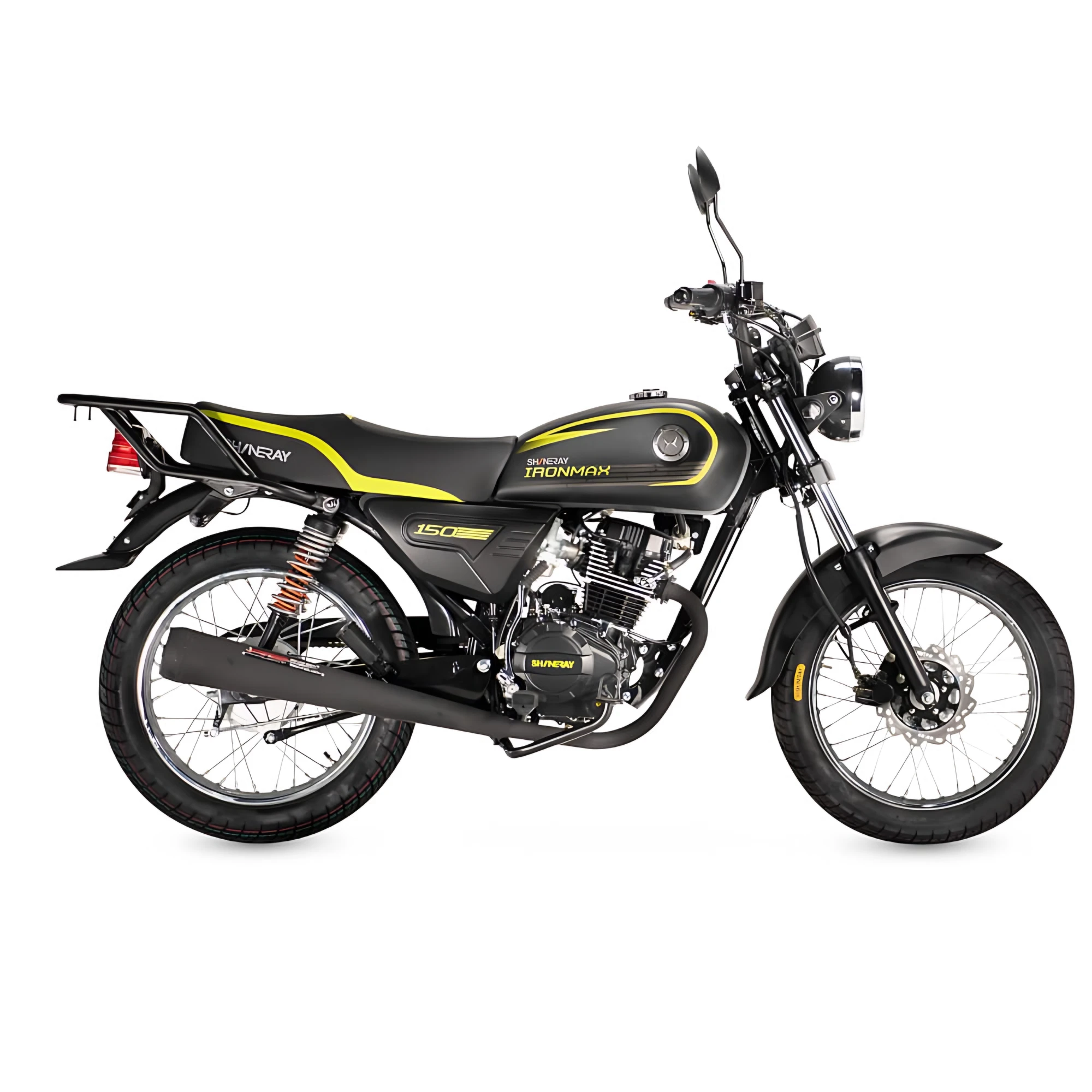 MOTOCICLETA IRONMAX 149 2027 PLOMO-VERDE — foto 1