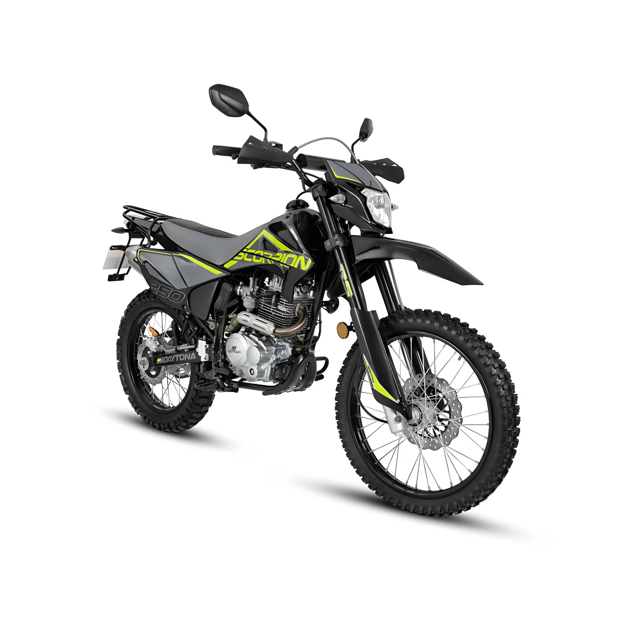 MOTO DY250 SCORPION 233 NEGRO/VERDE 2027 — foto 1