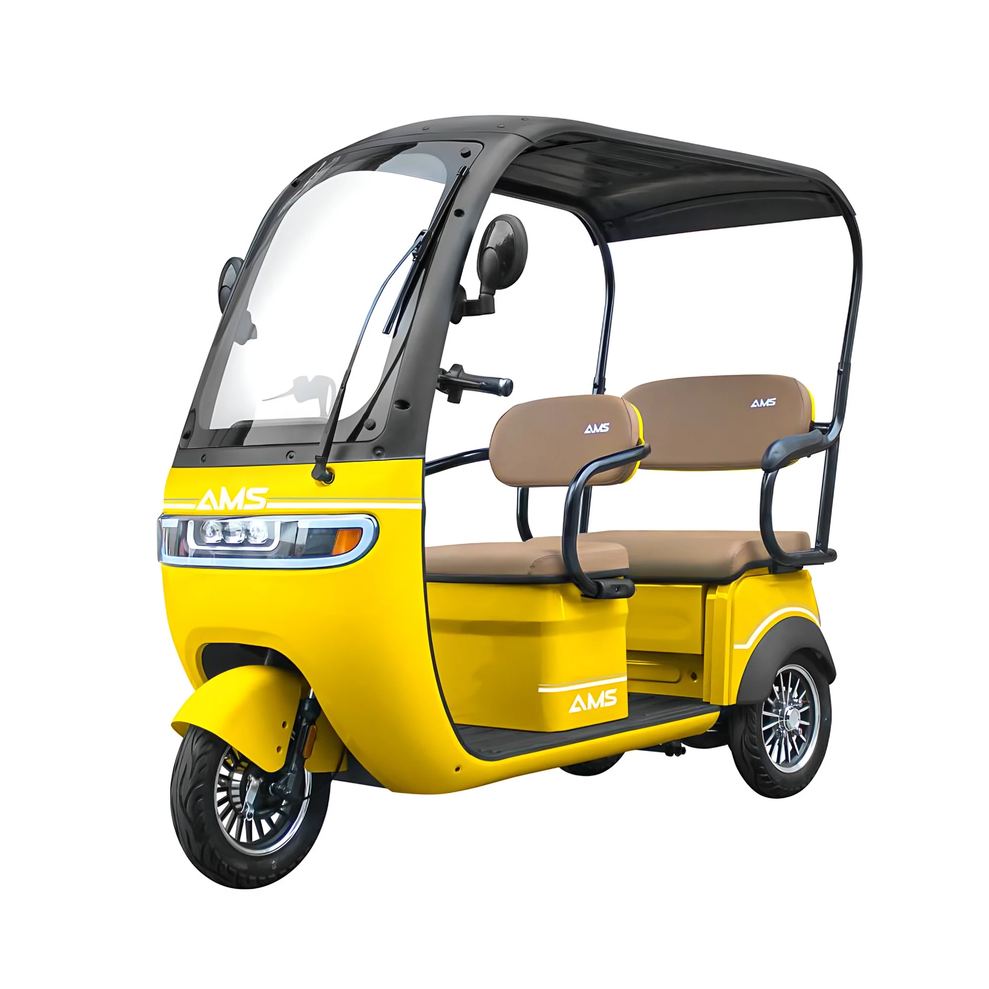 Triciclo Eléctrico Ams Spectra P88652 | 1000 Watts AMARILLO — foto 1