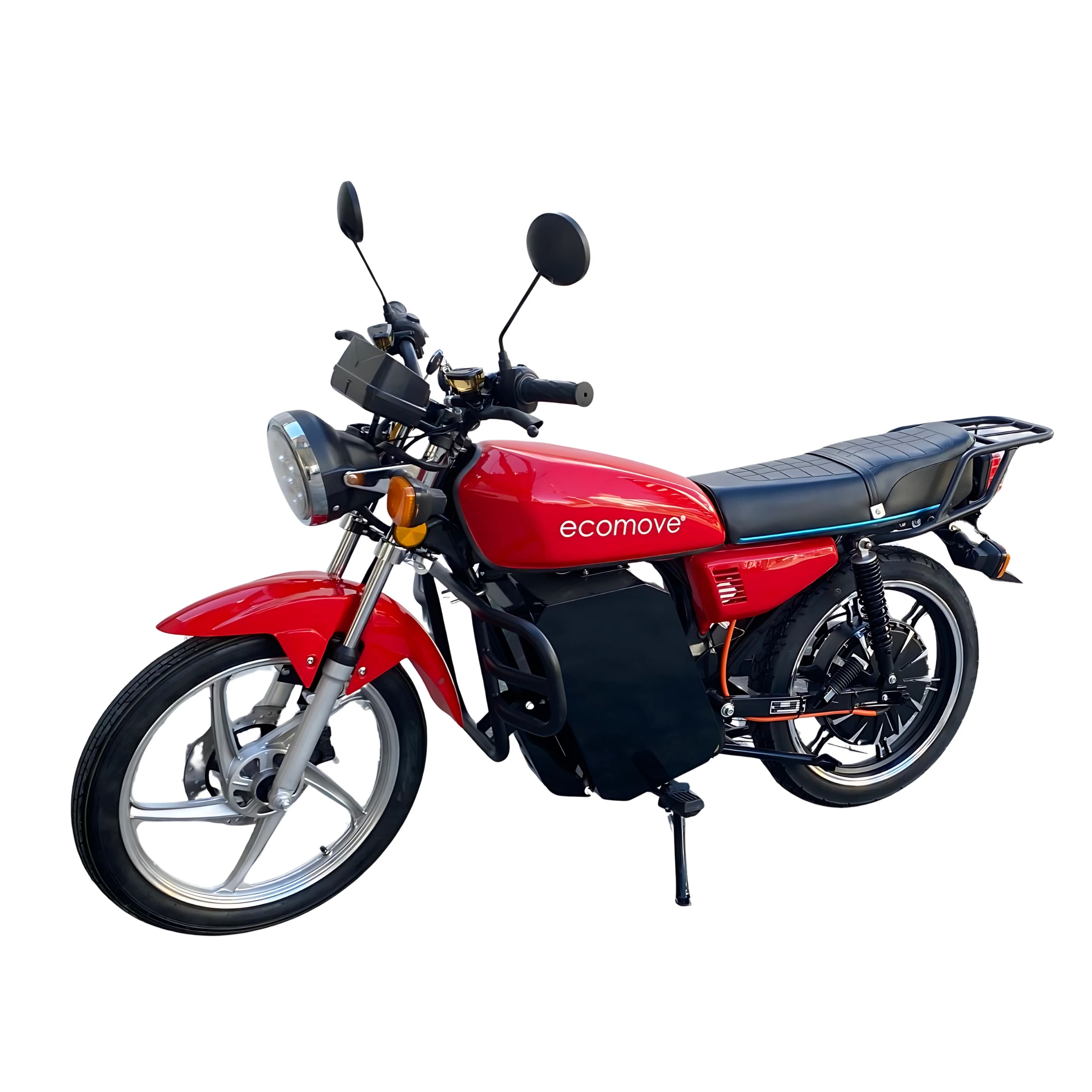 Moto Eléctrica Ecomove Kavol P8843 | 3000 Watts Color Rojo — foto 2