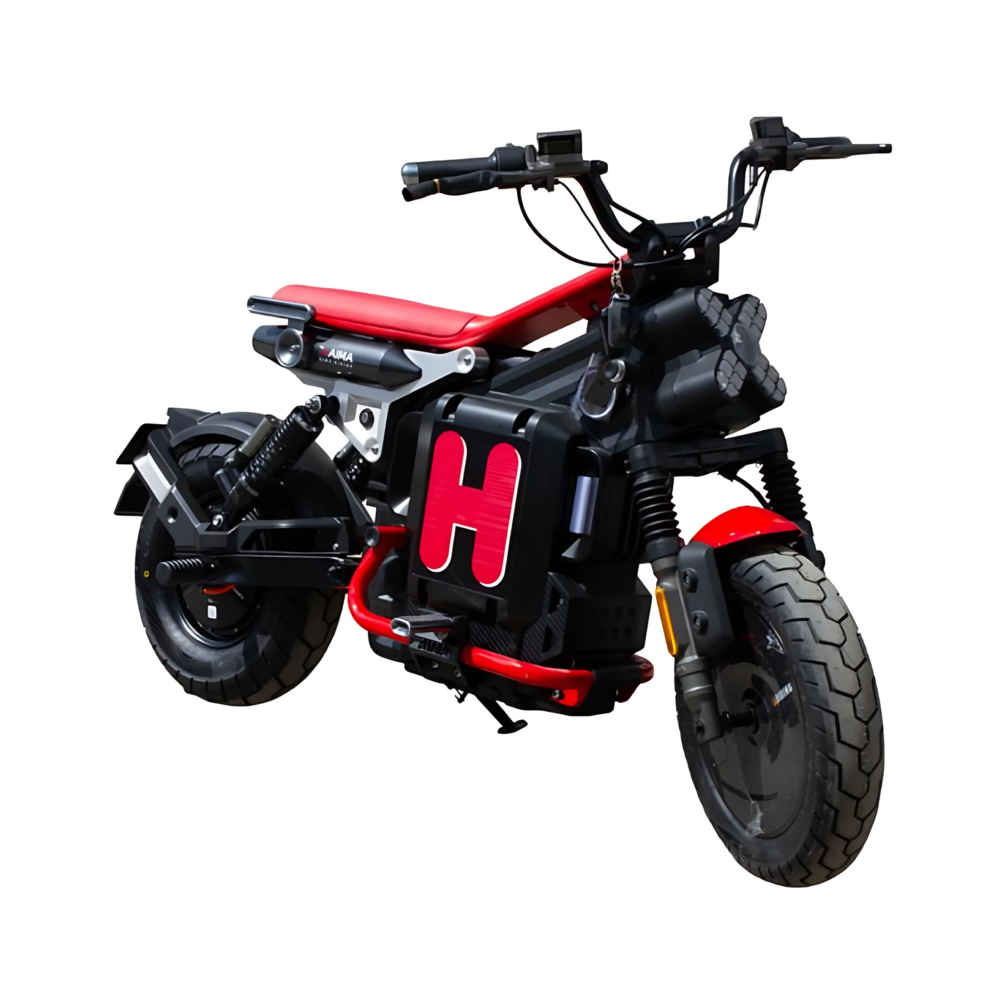 Scooter Eléctrico Aima Hyhawnk P86139 | 1200 Watts 50 Km Color Rojo — foto 2