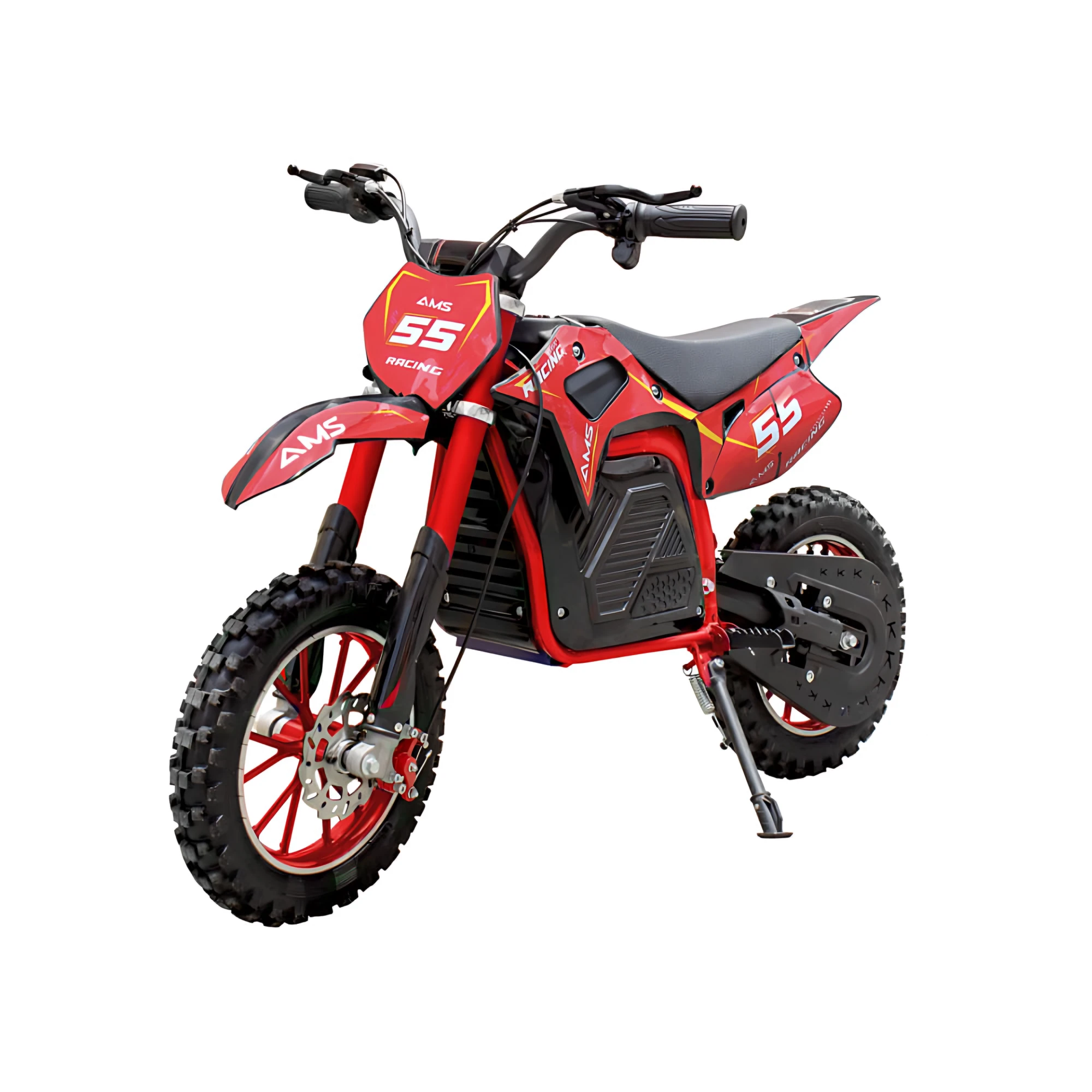 Moto Pit Bike Eléctrica Ams 706 E P88652 | 1000 Watts Color Rojo — foto 1