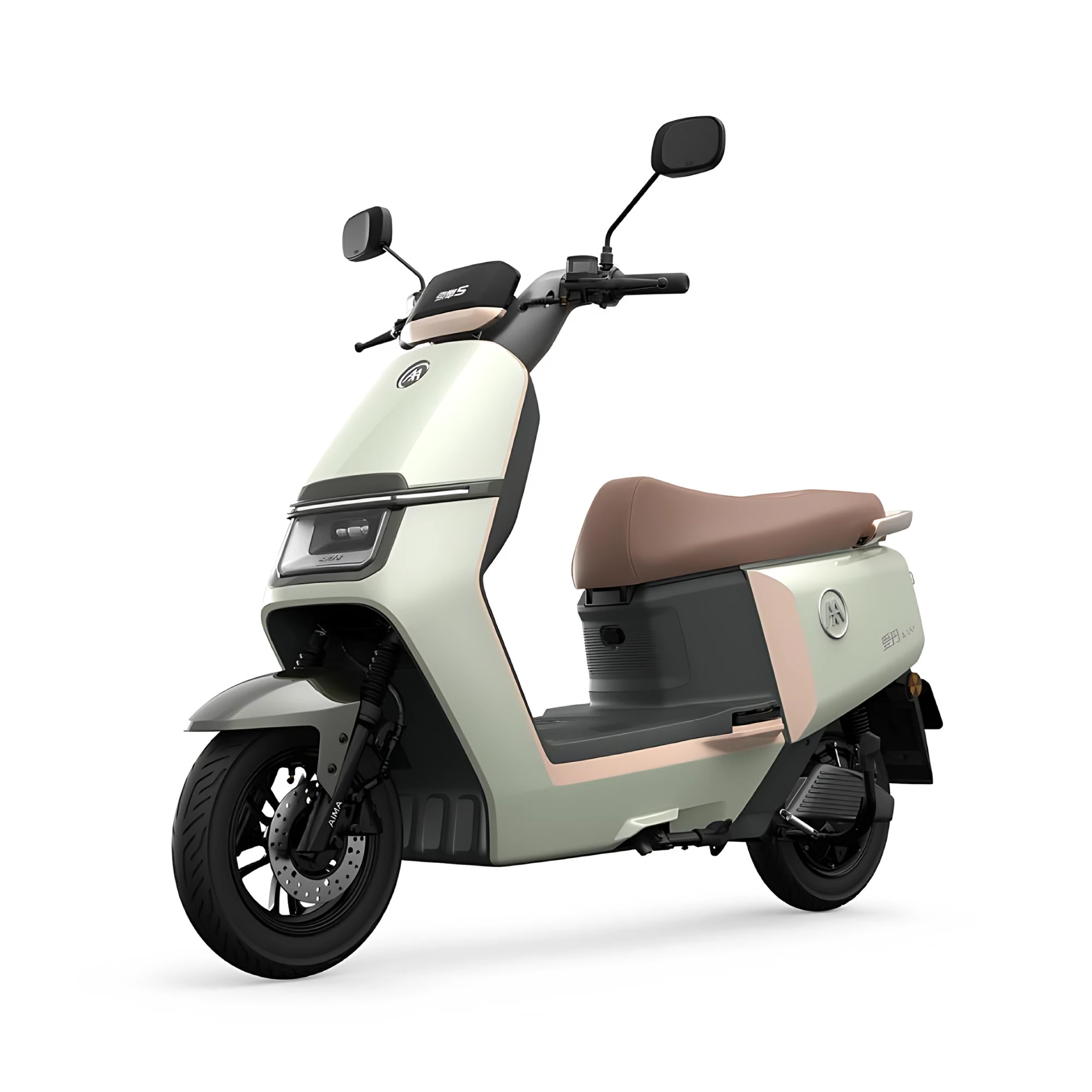 Scooter Eléctrico Aima A700 Commader P86139 | 1200 Watts 50 Km Color Verde — foto 1