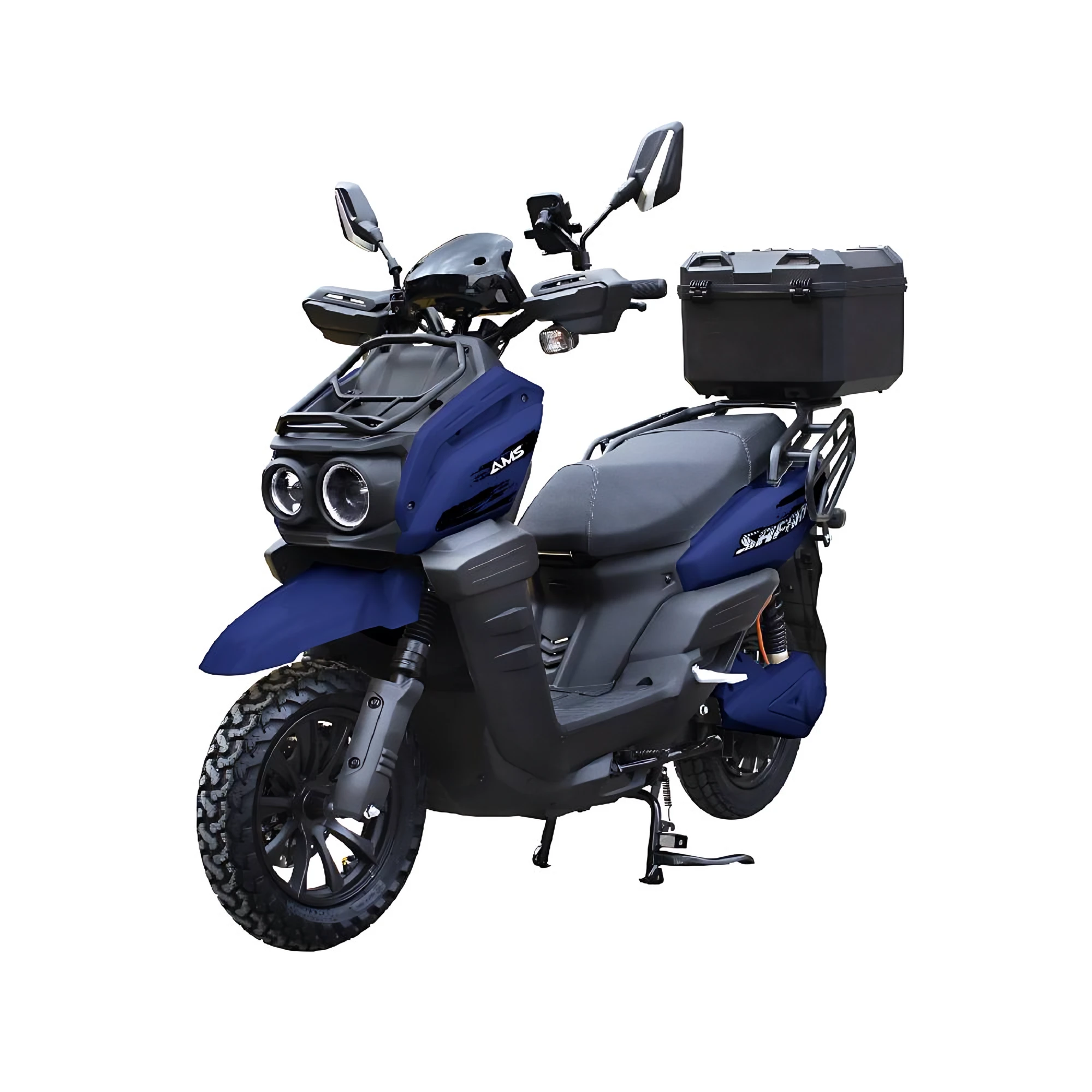 Scooter Electrico Ams Safari P88652 | 3000 Watts Color Azul — foto 1