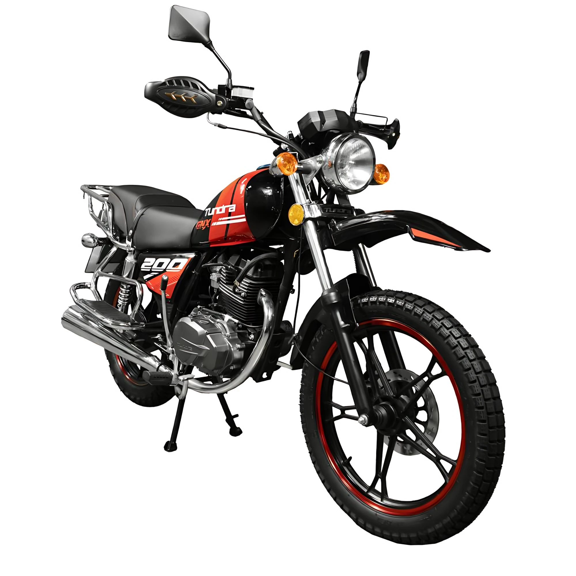 MOTO TND TD200GNX 2027 NEGRO ROJO — foto 1