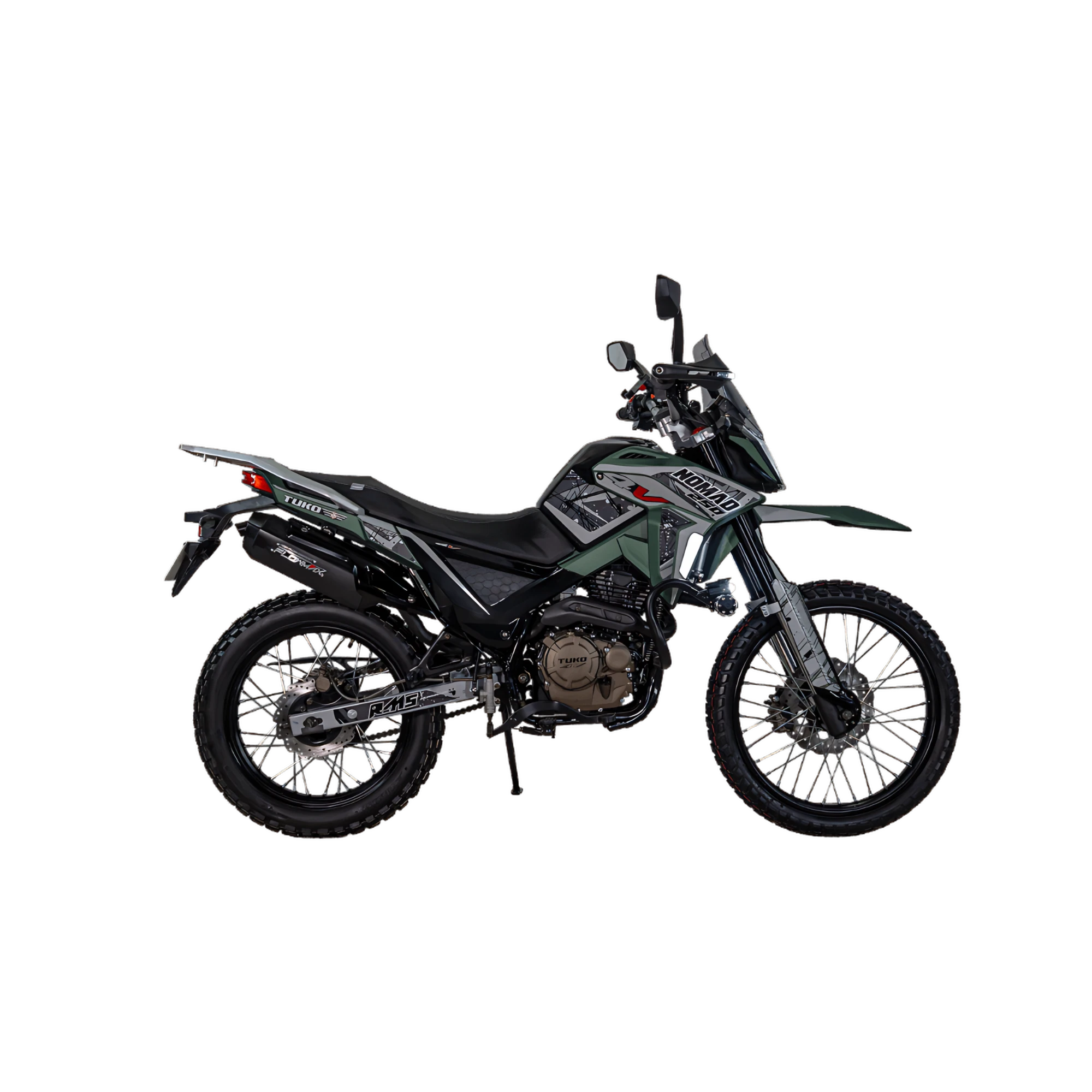 Moto Tuko Kn250 2027 VERDE — foto 3