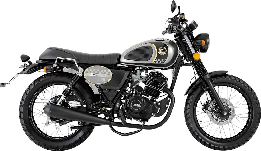 MOTO DAYTONA DY170 CAFE RACER 2027, vista lateral