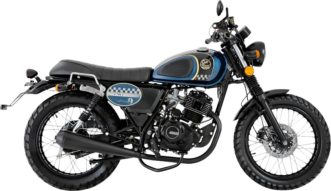 MOTO DAYTONA DY170 CAFE RACER 2027, vista lateral