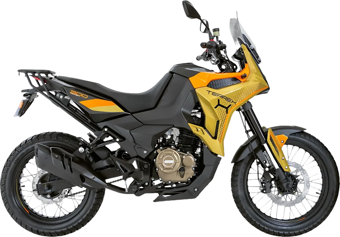 MOTO DAYTONA DY300 TERREX 2027, vista lateral