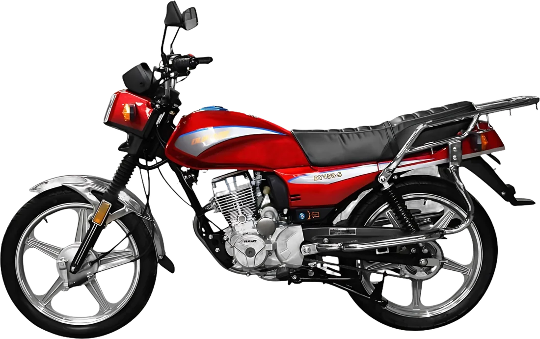 MOTO DUKARE DK 150 - S ROJO 2027, vista lateral