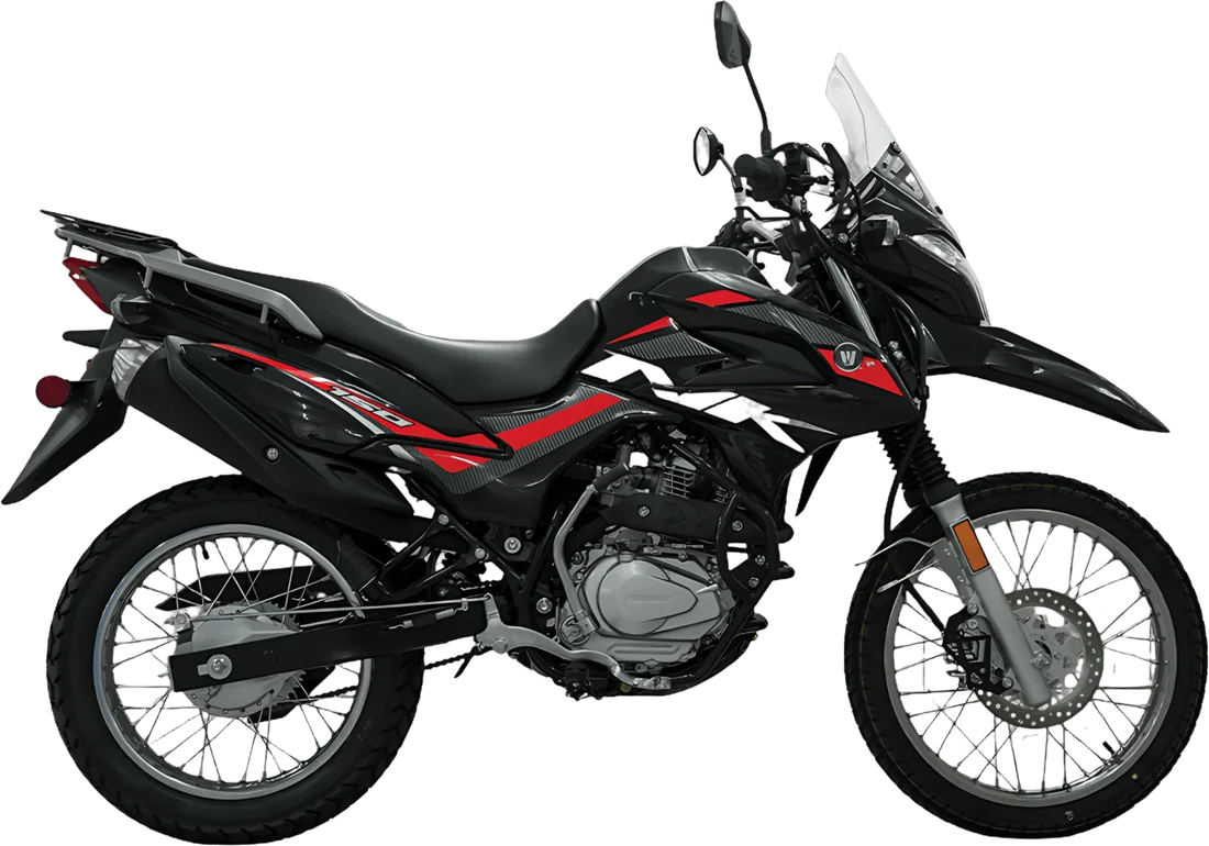 Moto Nk150 150 2027 NEGRO, vista lateral