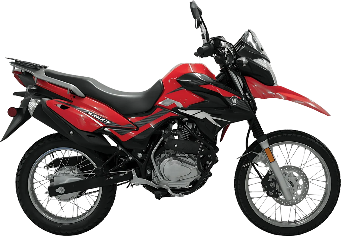 Moto Nk150 150 2027 ROJO, vista lateral
