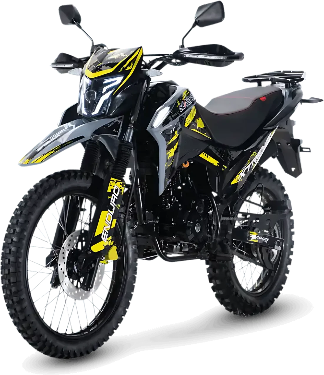 Moto SHM Xtreme 200 2026, vista lateral
