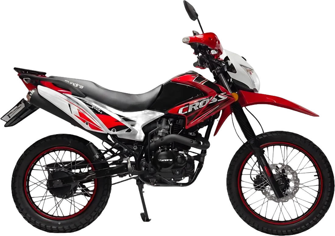 Moto Tnd Crossx 200i 2026, vista lateral