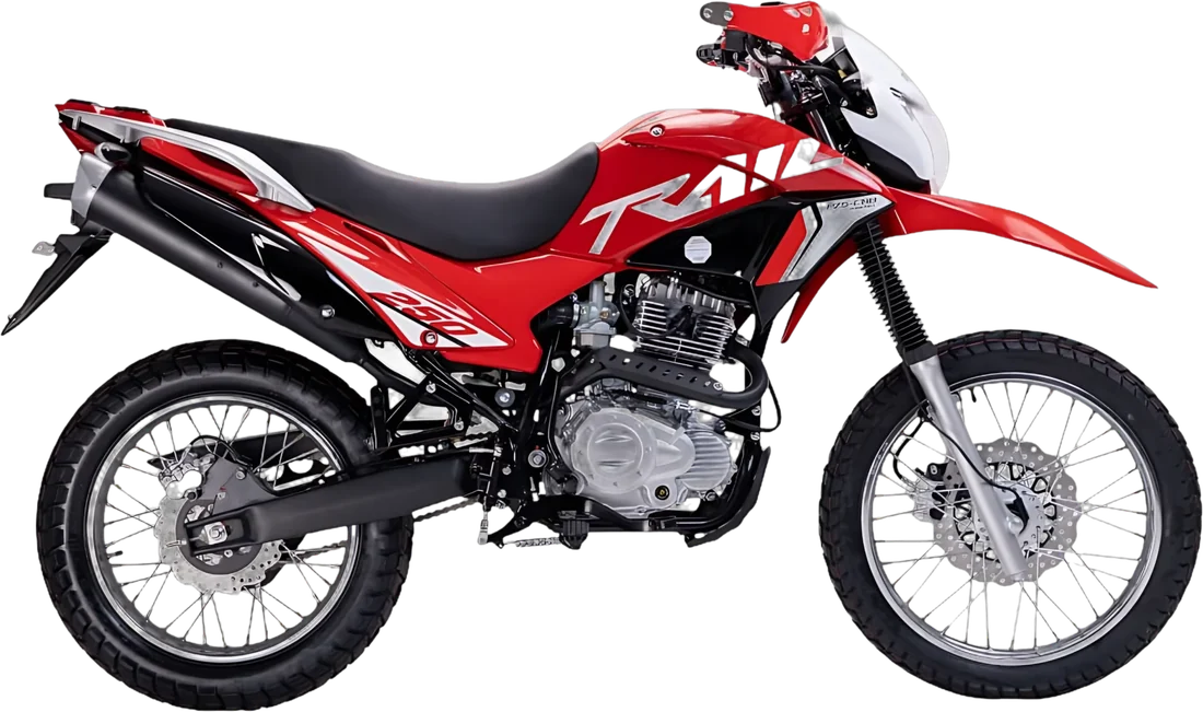 MOTO TRAIL 250 SZ 250 2027, vista lateral