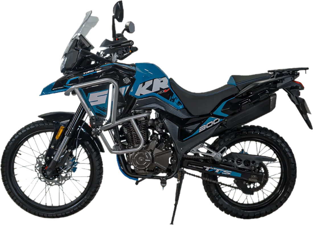 Moto Tuko Tk Sikr 4v 2027, vista lateral