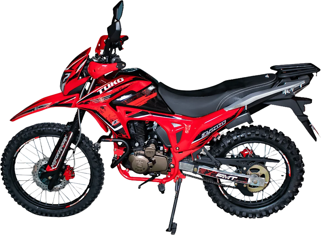 Moto Tuko Z-200 2027, vista lateral