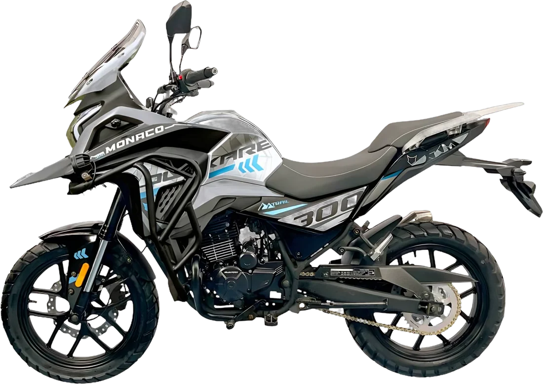 Motocicleta Dukare Monaco 300 2027 PLATEADO