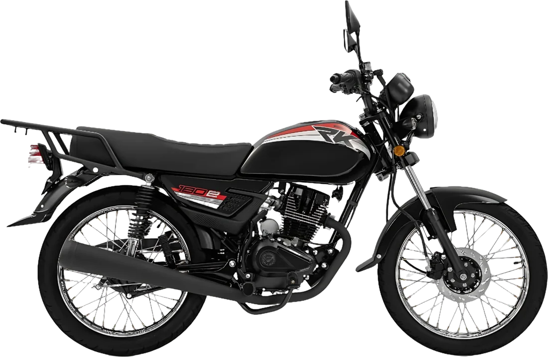 MOTOCICLETA KEEWAY RK180E 2027 NEGRO, vista lateral