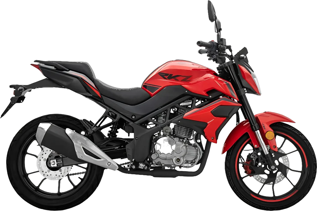 MOTOCICLETA KEEWAY RKZ200 2026, vista lateral