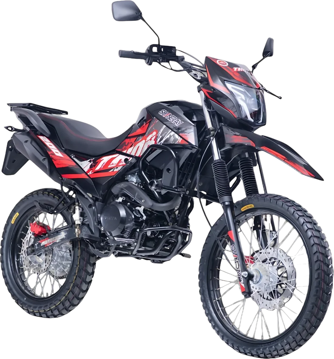 MOTOCICLETA THOR 197 2027 NEGRO, vista lateral