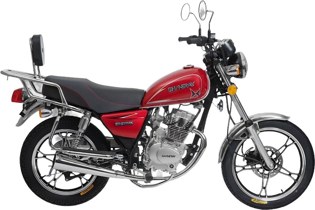 MOTOCICLETA XY150-15 149 2027 ROJO, vista lateral