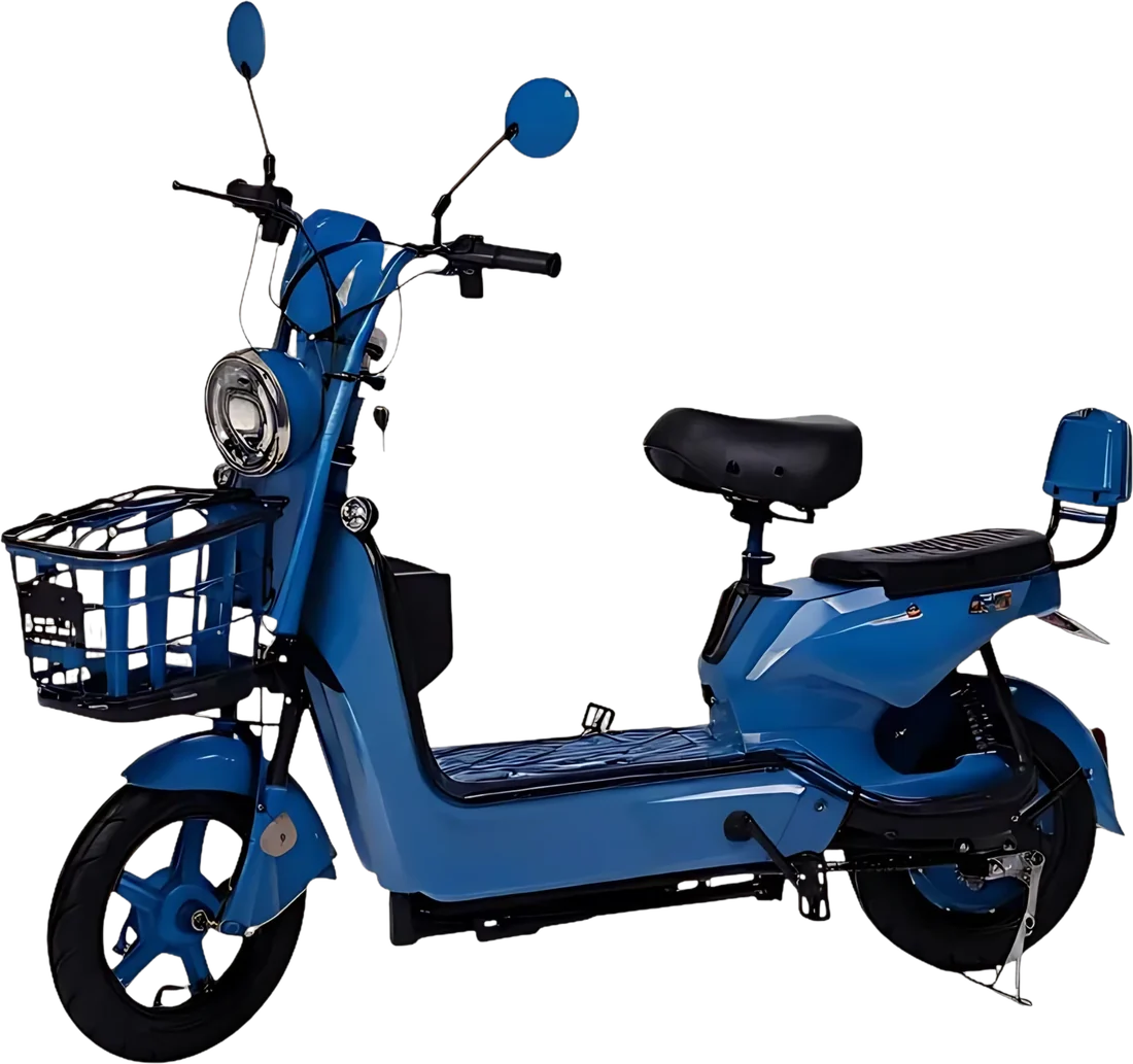 Scooter Eléctrico Lamborbini HRD P8822 | 1000 Watts 40-50 Km Color Azul, vista lateral