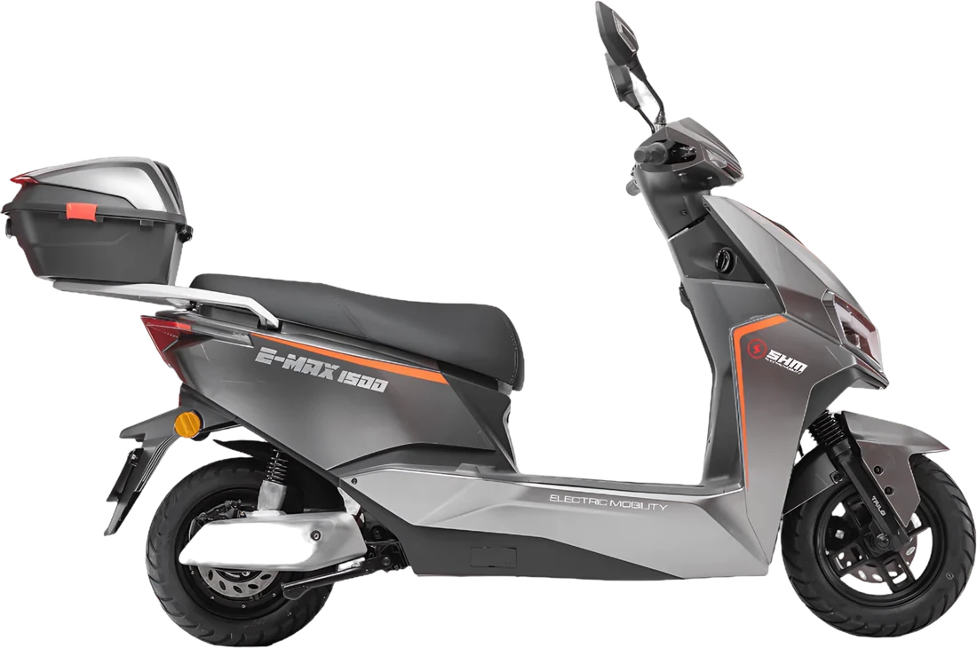 Scooter Electrico Shm E-Max 1500 P88640 | 1500W, vista lateral