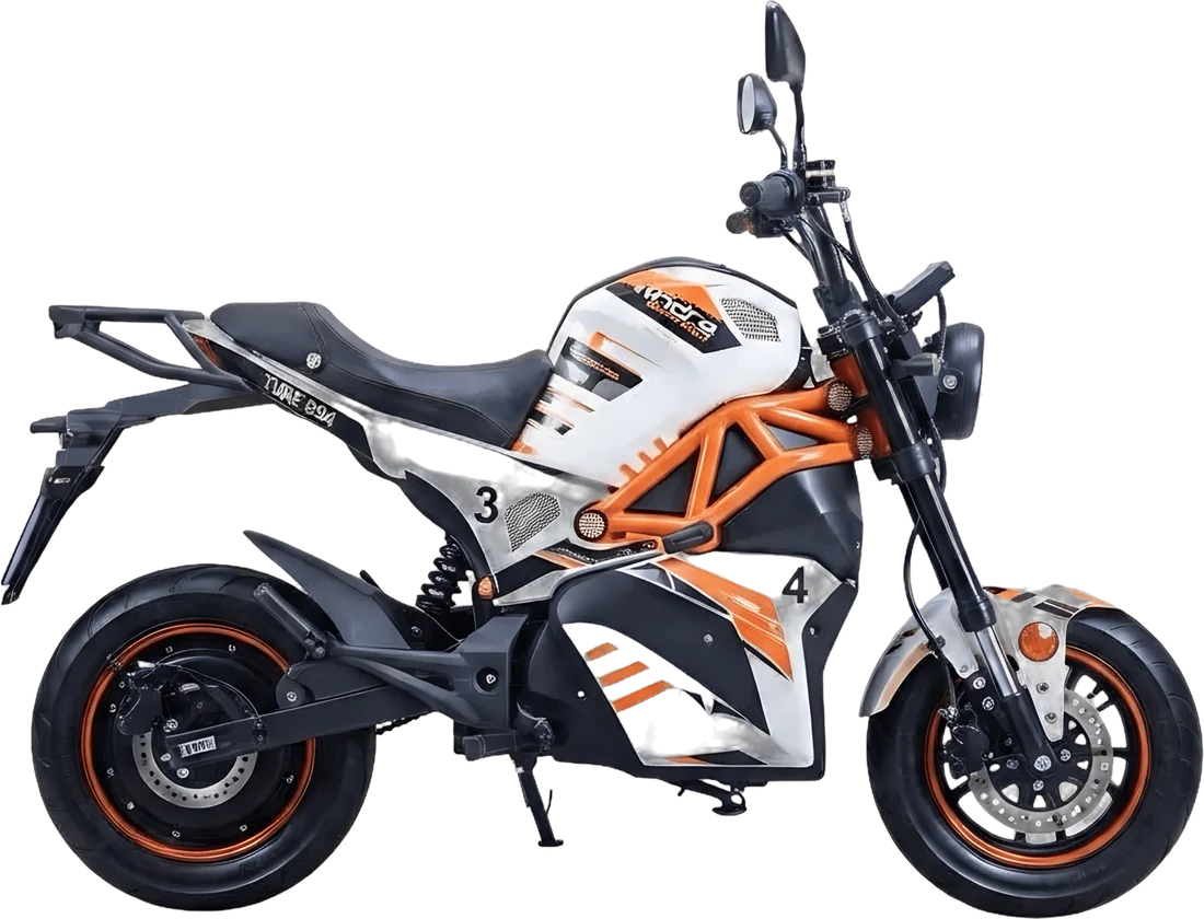 Scooter SilverX 3000w, vista lateral